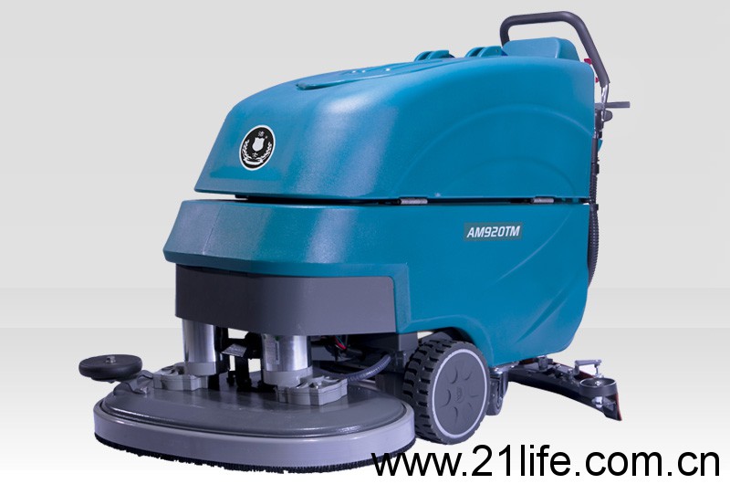 AM920TM大型自走式双刷洗地机/洁驰BA660BT电动自走式双刷手推式洗地机