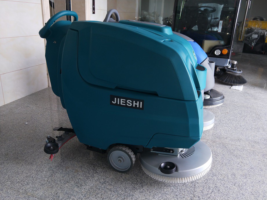 洁士AM800M大型手推式洗地机/电动手推式洗地机/手推式洗地吸干机（1）